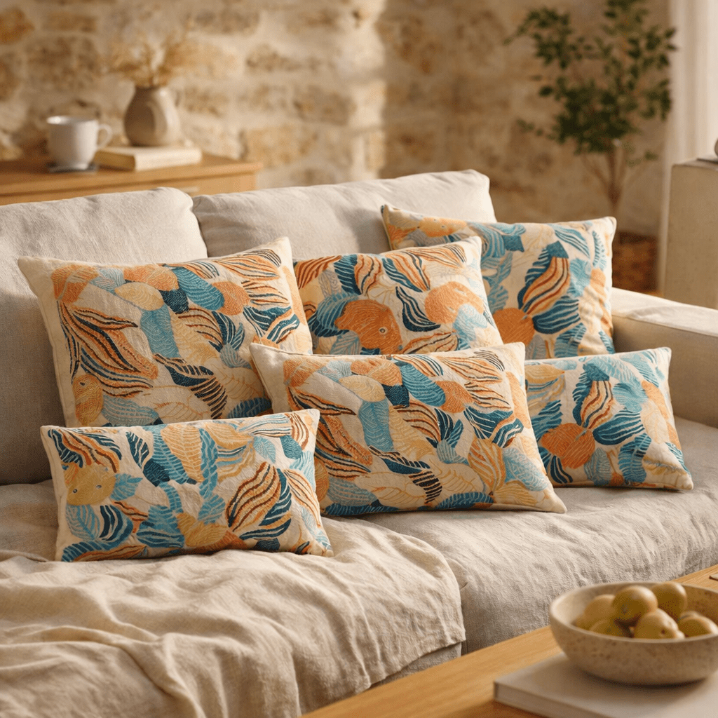 Coussin imprimé Dori (IA)