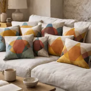 Coussin imprimé Zeff Malory