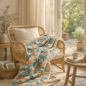 Dori Bettbezug mit Aufdruck 85 x 200