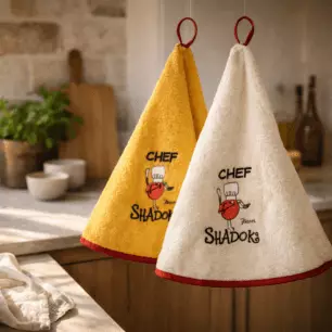 Chef Shadoks Handtücher, Durchmesser 60