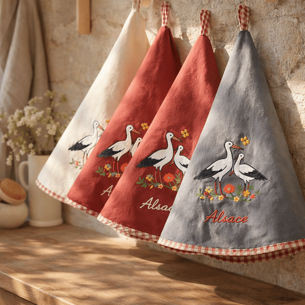 Essuie-mains rond Blom Alsace Diamètre 60 cm (IA)