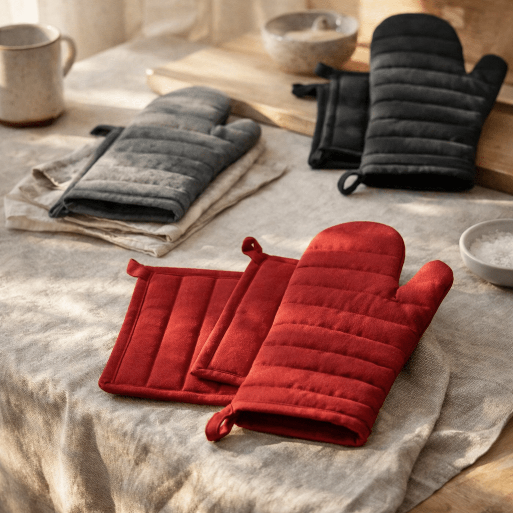 Lot gant/manique recyclé Jona 15 x 30 (IA)