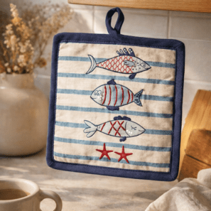 Manique New Pesk Bleu 18 x 18