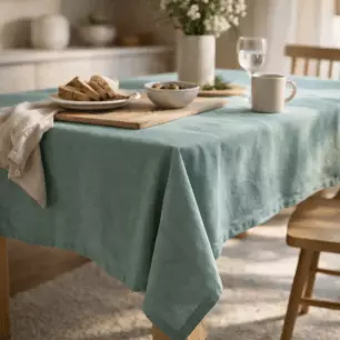 Organic Tablecloth, Plain Range, 150 x 250