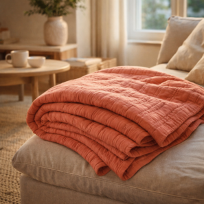 Plaid recyclé Lisa 140 x 200