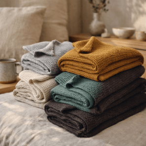 Plaid recyclé Maia 140 x 200