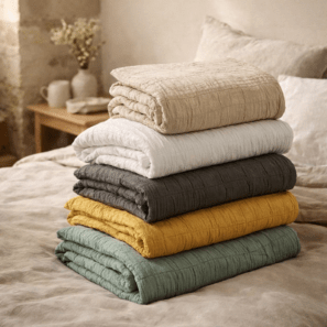 Plaid recyclé Titou 140 x 200