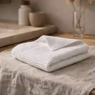 Serviette de toilette recyclée Abby 50 x 100