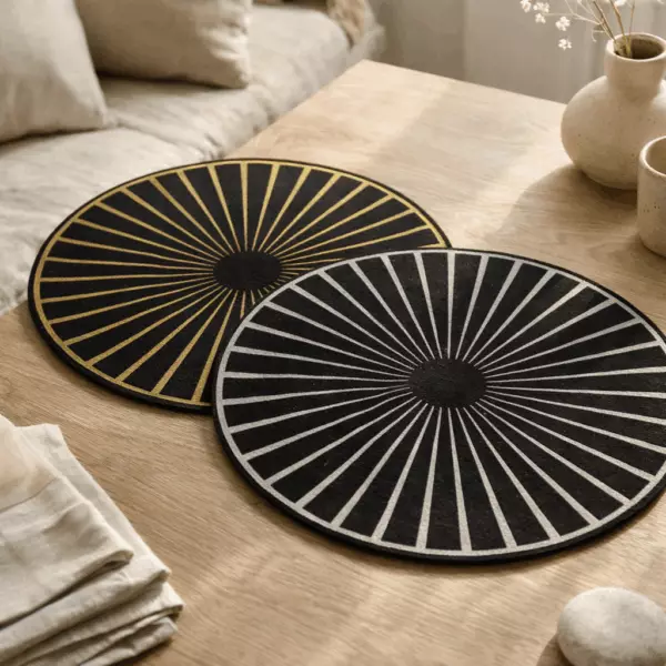 Raini Tischset aus Filz, Durchmesser 40 cm