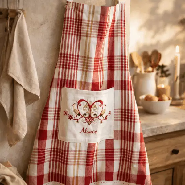Harz Rouge kitchen apron, 80 x 85
