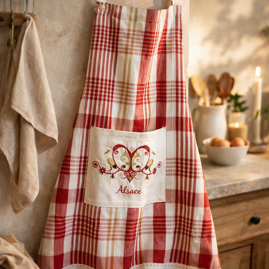 Tablier de cuisine Harz Rouge 80 x 85 (IA)