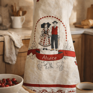 Tablier de cuisine Tipisch Ecru 72 x 84