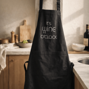 Tablier de cuisine Wine Noir 90 x 75
