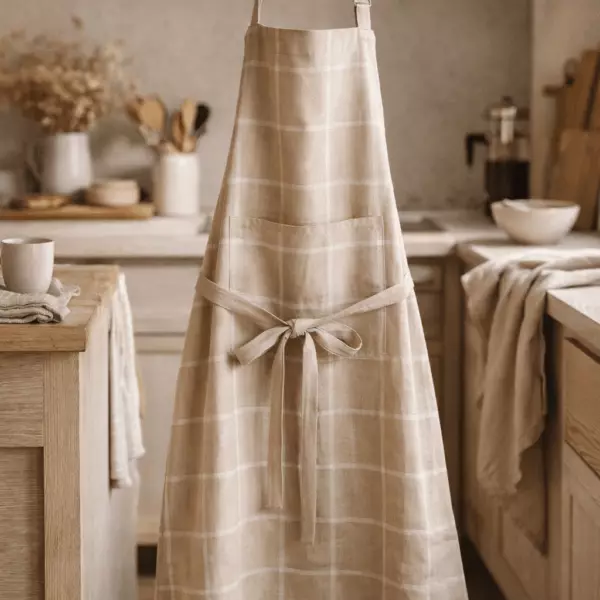 Doha recycled kitchen apron, 80 x 85