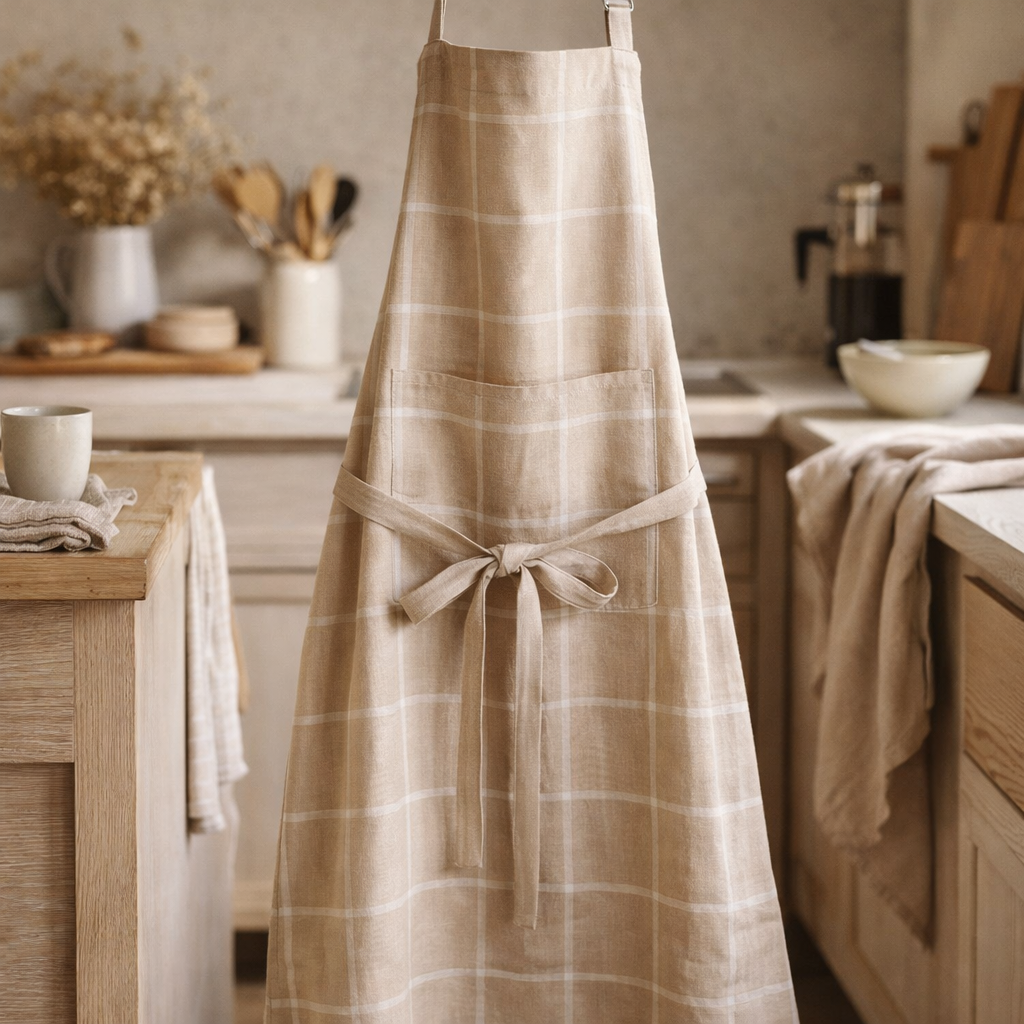 Tablier de cuisine recyclé Doha 80 x 85 (IA)