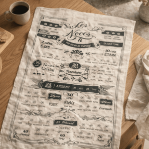 Torchon Les années de mariage Ecru 48 x 72