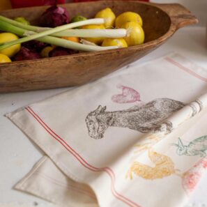 Torchon Ferme Ecru 48 x 72