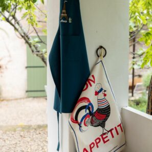 Torchon Bon appétit Ecru 48 x 72