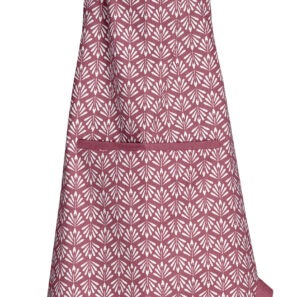 Tablier de cuisine enduit Pompei Orchidée 72 x 85