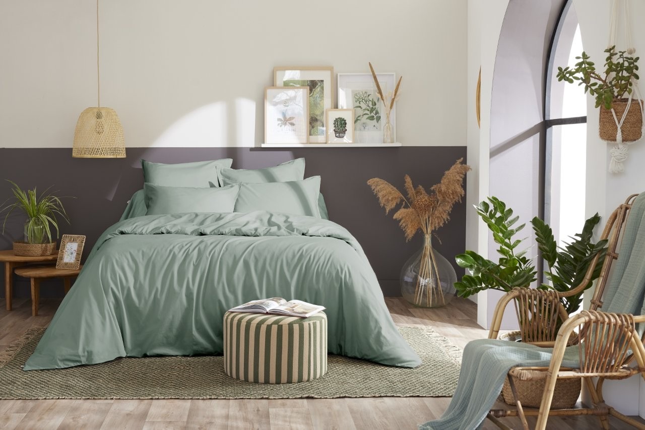 9436 (6) Housse de couette en percale de coton BALLY