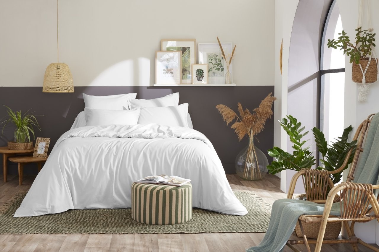 9439 (6) Housse de couette en percale de coton BALLY