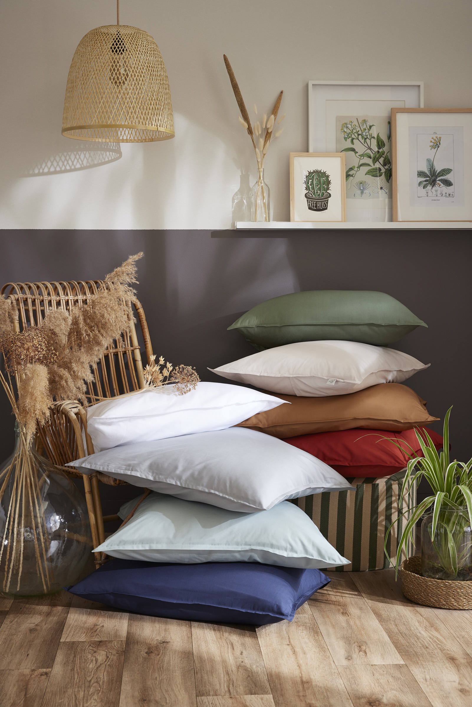 BALLY_AMBIANCE_COUSSINS Federa in percalle di cotone BALLY