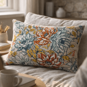 Coussin Alba brodé Multico 40 x 65