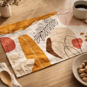Tischset „Legno“ mit Multico-Beschichtung, 33 x 48