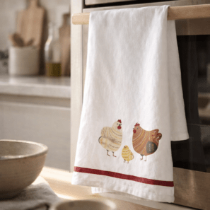 Torchon Fadèle Ficelle 50 x 70