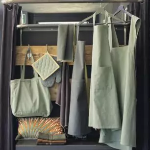 Tablier de cuisine recyclé Ada 72 x 85 - Foret