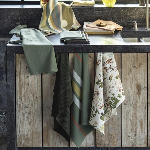 Tablier de cuisine recyclé Ada 72 x 85 - Matcha