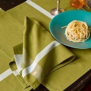 Lot de 2 serviettes de table La nonna 45 x 45 - Pistacchio