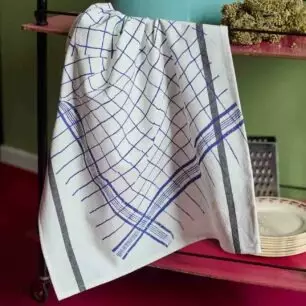 Torchon Tonton 70 x 50 - Bleu