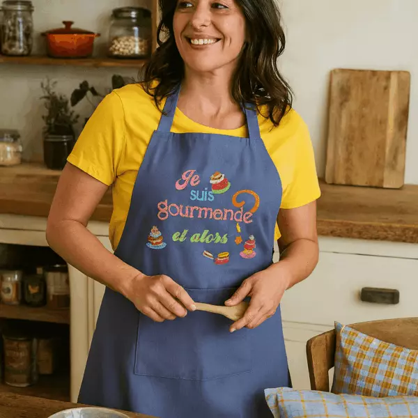 Je Suis Gourmande Apron