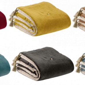 Edredon pompons Elise 80 x 180