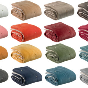 Plaid points noués Elise 140 x 200