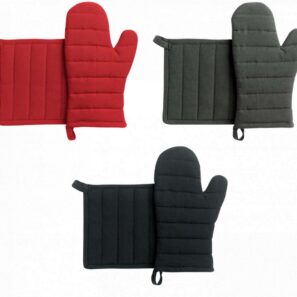 Lot gant/manique recyclé Jona 15 x 30