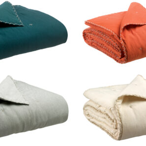 Plaid uni Nala 140 x 200