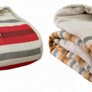 Chemin de lit stonewashed Zeff Eden 90 x 240