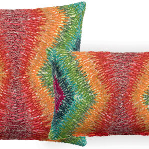 Coussin Stella brodé Multico