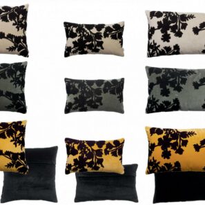 Coussin Rosalie brodé