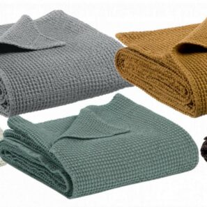 Plaid recyclé Maia 140 x 200