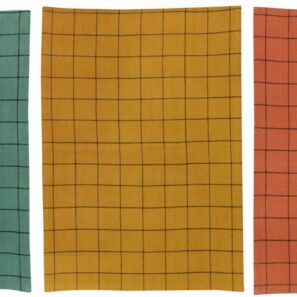 Torchon Metis Kilia carreaux 50 x 70