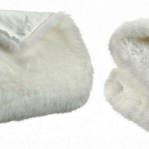 Plaid recyclé Nolan Neige