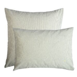 Taie d'oreiller Léonie Caviar