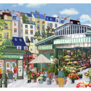 Set de table Marche aux fleurs Assortis 30 x 45