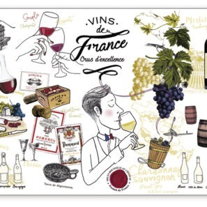 Set de table Cru d'excellence Assortis 30 x 45