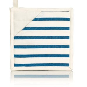 Manique 2 en 1 Nalou Ivoire/bleu 20 x 20