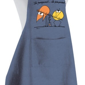 Tablier de cuisine Shadoks Ils pompaient Jeans 90 x 72