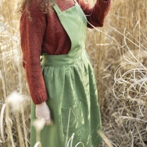 Grembiule da cucina in cotone riciclato